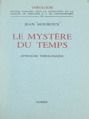 cover image of Le mystère du temps
